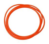 Ronyme Courroie de Remplacement pour entraînement à Rouleaux de vélo, Courroie Robuste pour vélo d'entraînement, en TPU de 5 mm de Large, Accessoire pour, Rouge