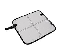 Ronyme Coussin d'assise Pliable, imperméable, Portable, avec Cintre, Multifonction, 34,8 x 31,8 x 1,0 cm, Tapis de Sol pour Pique-Nique, randonnée, Gris Argent