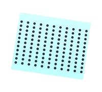 Ronyme Coussinet de boutons conducteur, réparation de boutons de télécommande, bande conductrice ronde pour l'entretien des pannes de Contact des touches,