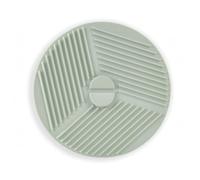 Ronyme Couvercle Micro-ondes Tapis Couvercle Ventouse Étanche Antidérapant Tapis Résistant à la Chaleur Joint Sous Vide Réutilisable Compatible Foyer Dortoir Pique-nique, Green M