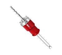 Ronyme d'arbres à deux trous, ouvre-trou bimétallique, perceuse à main stable à dégagement rapide avec poignée de 10 mm, bielle pour