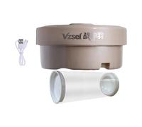 Ronyme de Volant de Badminton à Vapeur Multifonctionnel, maintient l'humidité des Plumes, Capuchon de Tube hydratant pour Oiseaux, Abricot avec Seau