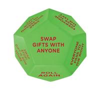 Ronyme Dés de Noël pour échanges, Jouets de Collection, Accessoires de Jeu, Dés