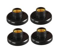 Ronyme Douille E27 pour Ampoule LED, convertisseur, culot à vis, Montage Mural ou au Plafond, pour la Maison ou Le Bureau, 4 Pièces