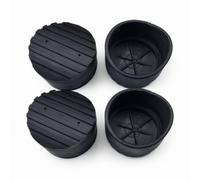 Ronyme Échelle Télescopique Embouts Antidérapants Pieds de Sécurité de Patins Capuchons de Tube Plastique Épaissi pour Stabilité Renforcée Compatible, Diamètre Du Tube En Aluminium 8.0cm, 4 Embouts