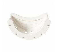 Ronyme Enfant Climbing Frame Jeu d'escalade Bascule Bureau Meuble de Rangement Modulable en HDPE pour Développement Physique Lecture Organisation Adapté à, Blanc