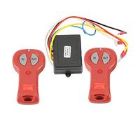 Ronyme Ensemble de télécommande de treuil Commutateur de combiné de Commande de treuil Automatique 12V 24V Récepteur à Distance de treuil pour Voiture ATV