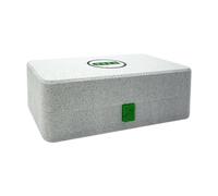 Ronyme Étui de rangement pour piles, organiseur de piles pouvant contenir 18 AAA et 24 AA, boîtier de protection anti-poussière pour garage, bureau,