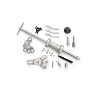Ronyme Extracteur de Moyeu et Roulement Automobile Arrache Moyeu Kit Extracteur Outil de Démontage Masse Coulissante Lourde avec Centre Lesté et Prise Ferme