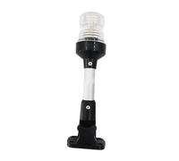 Ronyme Feu de Navigation Marine à LED, feu de mouillage, 12-24 V, Fixation Robuste, pièces de Rechange, Portable, Pliable à 360°, Lampe de signalisation, 9 Pouces