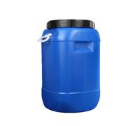 Ronyme Fût Hermétique | Étanche, Récipient Poignées Latérales, Stable, Bidon Plastique, pr Fermentation on, Cube Bleu 30L Nouveau