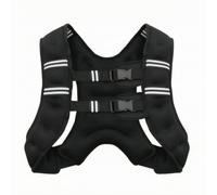 Ronyme Gilet d'Entraînement Lesté Ajustable Gilet Veste Harnais Équipement avec Dos Ouvert Profilé et Maille Lombaire pour Ventilation Bretelles à Boucles, 6LB