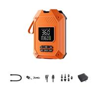 Ronyme Gonfleur Paddle Gonflable avec Bloc D'énergie Automatique Gonfleur Paddle Compact Pompe Électrique sans Fil pour Activités Nautiques, Style to 1, Orange, Orange