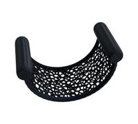 Ronyme Hamac Flottant pour Betta, Plateforme de Repos Flottante, cachette décorative Creuse pour Aquarium, Bassin, Maison, Noir