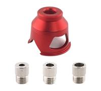 Ronyme Kit de gabarit de perçage pour trous droits, outil de bricolage pour le travail du bois, guide de perçage autocentrant pour la menuiserie, Rouge