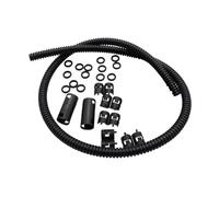 Ronyme Kit de Tuyau Glace générique Kit de réparation de Tuyau de Liquide Glace Remplacez l'équipement Tuyau ondulé pour camions de Garage, 50cm