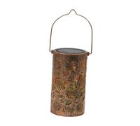 Ronyme Lanterne Solaire décorative d'extérieur pour Jardin, Design en Fer ajouré, projecteur à Suspendre pour Balcon, Cour, allée, Tournesol
