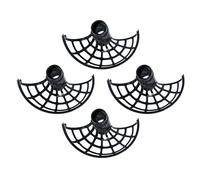 Ronyme Lot de 4 Machines de Tennis Portables, Accessoires pour Pistes de balles, Robot léger et Pratique, orbites pour l'entraînement