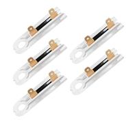 Ronyme Lot de 5 fusibles thermiques pour sèche-linge 3392519, anti-fissuration, installation simple, compatibles avec la plupart des marques, remplacement