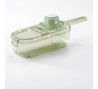 Ronyme Mandoline Multifonction Légumes Slicer Râpe Coupeur Éminceur pour Couper Fin Râper Gros et Trancher 15mm Dans le Même Récipient Matériaux Plastique et