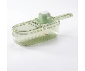 Ronyme Mandoline Multifonction Légumes Slicer Râpe Coupeur Éminceur pour Couper Fin Râper Gros et Trancher 15mm Dans le Même Récipient Matériaux Plastique et