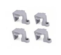 Ronyme Marine Clamps Crochet Support Corde Anneau d'Accrochage Clip de Défense en Nylon pour Lignes de Bateau Convient à la Navigation Pêche Port, Gris