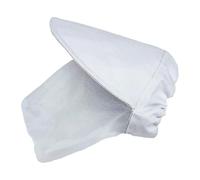 Ronyme Masque de protection pour chiens, en maille respirante, contre les épines, les bâtons et les rochers. Protection de la tête et du visage, White M