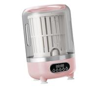 Ronyme Mini Machine à Laver, Lave-sous-vêtements, 3 L, Petit électroménager, Petite Machine à Laver, gobelet à Linge pour, Vie en Solo, Maison, Rose