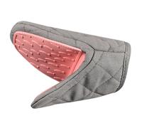 Ronyme Mini manique de cuisine à suspendre en silicone résistant à la chaleur pour casseroles, grillades, micro-ondes, Rose