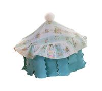 Ronyme Nid de Repos Respirant, Lavable, Multifonctionnel et Doux pour Petits Animaux, idéal pour Les hérissons. Accessoires de Cage pour hérissons et, Bleu