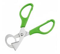 Ronyme Ouvre Oeufs de Caille Coupe Oeufs Ciseaux Oeufs Outis Trancheur Mécanisme Précis Poignée Confortable Antidérapante Enlève le Chapeau de Proprement Adaptée à la Ateliers Culinaires, Vert