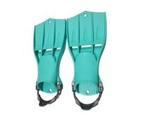 Ronyme Palmes de Plongée Réglables Palmes Palettes Ailerons Conçues pour Longues Séances avec Enveloppe du Pied Confortable et Sangle à Ressort en Caoutchouc , Cyan , L 43-46