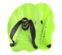Ronyme Palmes d'Entraînement Adulte Palmes Ailerons Accessoires Natation Équipement Travail du Geste avec Entrée de Main Guidée et Bon Maintien Convient à , Vert Fluo , L