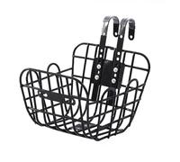Ronyme Panier de Vélo pour Enfants Accessoire Frontal Robuste Corbeille de Bicyclette en Métal Pièce de Rechange Convient pour Cyclist, S Hook Mount