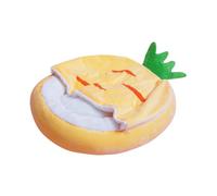 Ronyme Panier pour Chat d'intérieur avec Couette Amovible, Confortable et apaisant, idéal pour Les Petits Chiens et Chatons. Coussin Douillet nid