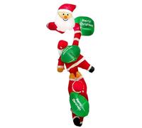Ronyme Père Noël Grimpeur Gonflable Lumineux impont, Grand, Décoration, pr, Familles