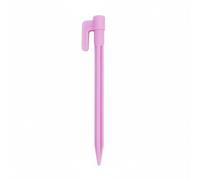 Ronyme Piquet de Tente Extérieur Sardine Ancrage de Sol Piquet Polypropylène Tenue Renforcée dans Sols Souples et Durs pour Fixer Bâches Abris et Toiles, Rose