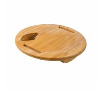 Ronyme Planche D Équilibre Planche de Balance Plateau D Entraînement Disque D Instabilité Coussin de Stabilité Structure Chêne et Érable pour Exercices