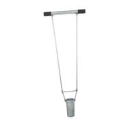 Ronyme Planteuse de bulbes, transplanteuse Manuelle de semis, Outil Polyvalent en métal pour la Transplantation, la Plantation de Fleurs et Le creusement, Style B