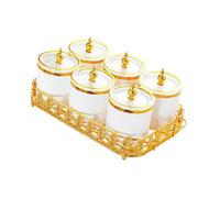 Ronyme Plateau de fruits secs, de bonbons et de noix, avec couvercle, pour apéritifs et chips.