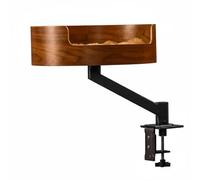 Ronyme Plateforme de Repos Réglable Panier pour Chat Lit pour Chat Nid pour Chat Perchoir pour Chat en Bois Grainé et Alliage Zone Creuse Doublure Moelleuse, Style to 2