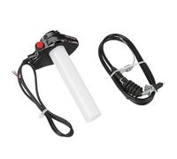 Ronyme Poignée d'accélérateur rotative Poignée d'accélérateur rotative Remplacement Direct pour Pocket Bike, Noir