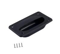 Ronyme Poignée de Trappe d'inspection d'accès Marin, poignée de Traction pour Couvercle de Pont, Professionnelle Pratique à Assembler pour Trappe de, Noir