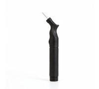 Ronyme Pompe à Ballon Portable Gonfleur à Main Mini Outil Gonflage Sport Format Réduit Transport Facile Adaptée aux Cours d'Éducation Physique Compétitions Plein Air, Noir, Noir