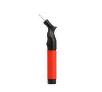 Ronyme Pompe à Ballon Portable Gonfleur à Main Mini Outil Gonflage Sport Format Réduit Transport Facile Adaptée aux Cours d'Éducation Physique Compétitions Plein Air, Rouge, Rouge