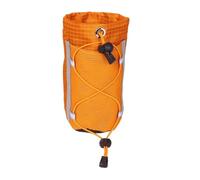 Ronyme Porte-bouteille Extérieur Étui Hydratation Pochette Bouteille Support Trekking Maintien Sécurisé Anti- avec Cordon Poche Mesh pour Radio et Encas Adapté à Marche Course Camping, Orange