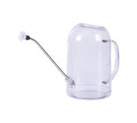 Ronyme Pot D'arrosage de 2 litres avec Buse Allongée, Idéal pour Les Plantes D'intérieur et Le Jardin, Clair