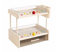 Ronyme Rack Rangement à Tiroir Compact Organiteur Tasses Thé Multifonction pr Cuisine, Style B