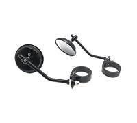 Ronyme Rétroviseur de, 38-41 mm, Montage sur Fourche, rétroviseur latéral réglable, Clip sur Robuste, rétro, Accessoires de, Noir