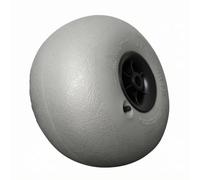 Ronyme Roue de Chariot de Plage PVC Gonflable de Remplacement Bande de Roulement Texturée 80 Kg Adaptée aux Chariots Utilitaires et Diables Plage et, PVC 12 Pouces - Diamètre du Trou 16 Mm